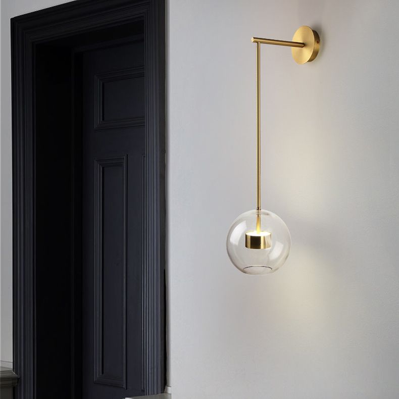 Бра BUBBLE B WALL *20*66 см, 1*LED*7W, ImperiumLoft BUBBLE-B-WALL01, Золотистый