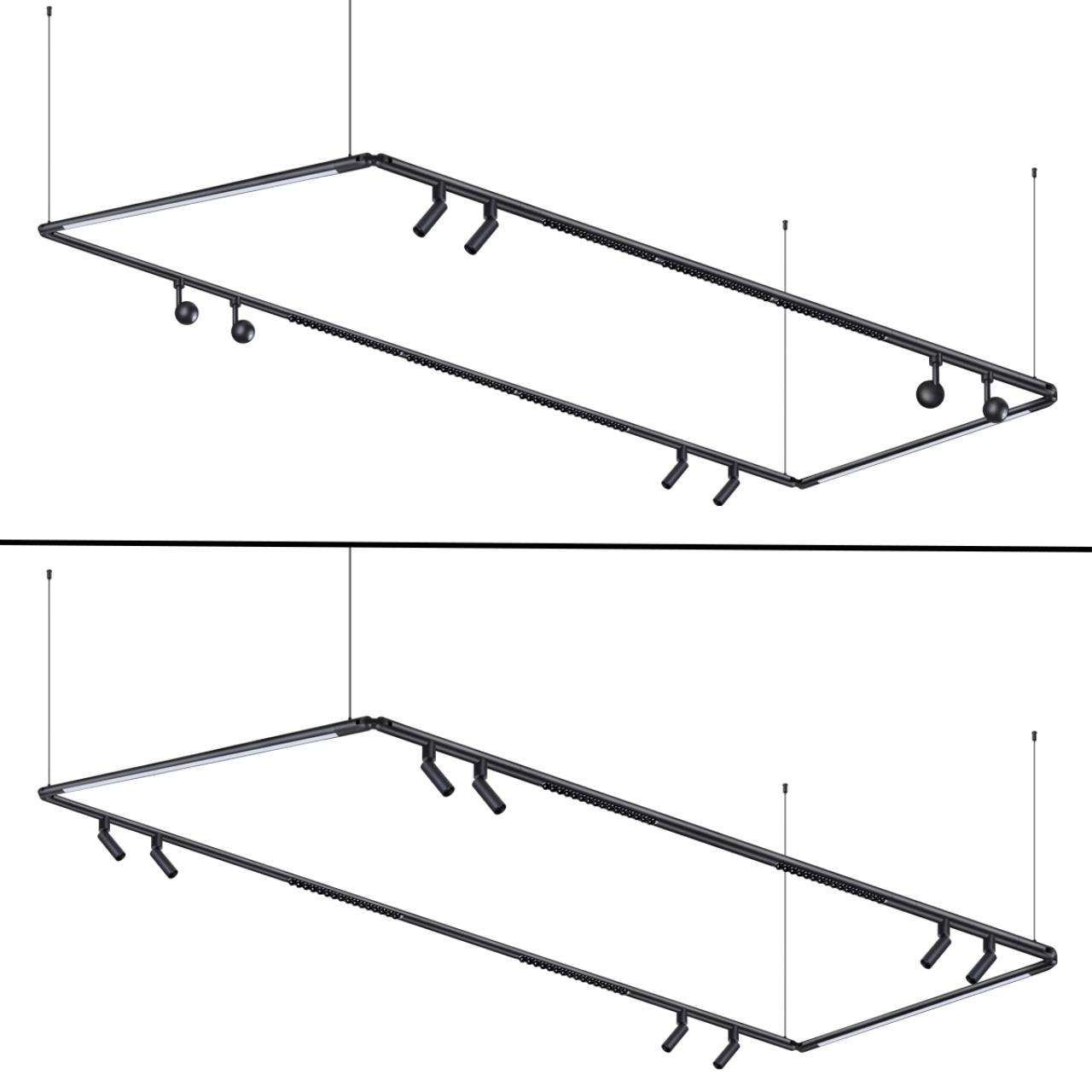 Соединитель гибкий "X" 2,8*19*19 см, Novotech Glat 359381