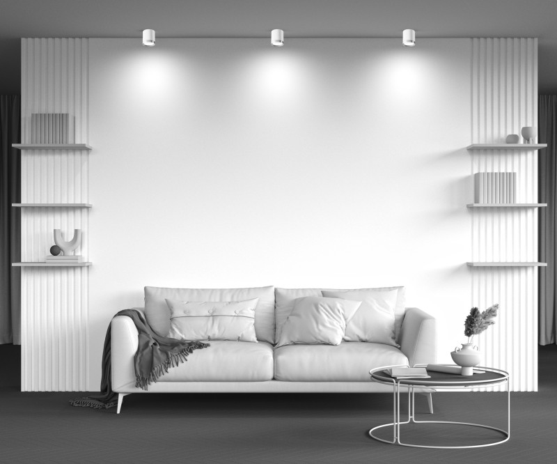 Светильник 9 см, Maytoni Hoop C086CM-GX53-MRD-W, белый