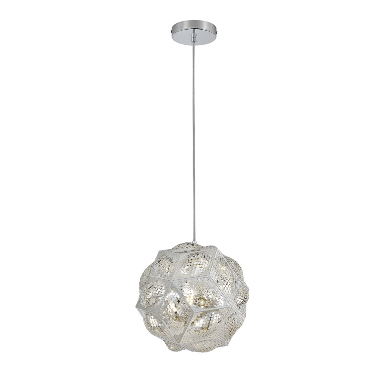 Подвесной светильник 32*32*180 см, 1*E27, 60W, Indigo FUTURO V000550 хром, 11060/A/1P Chrome