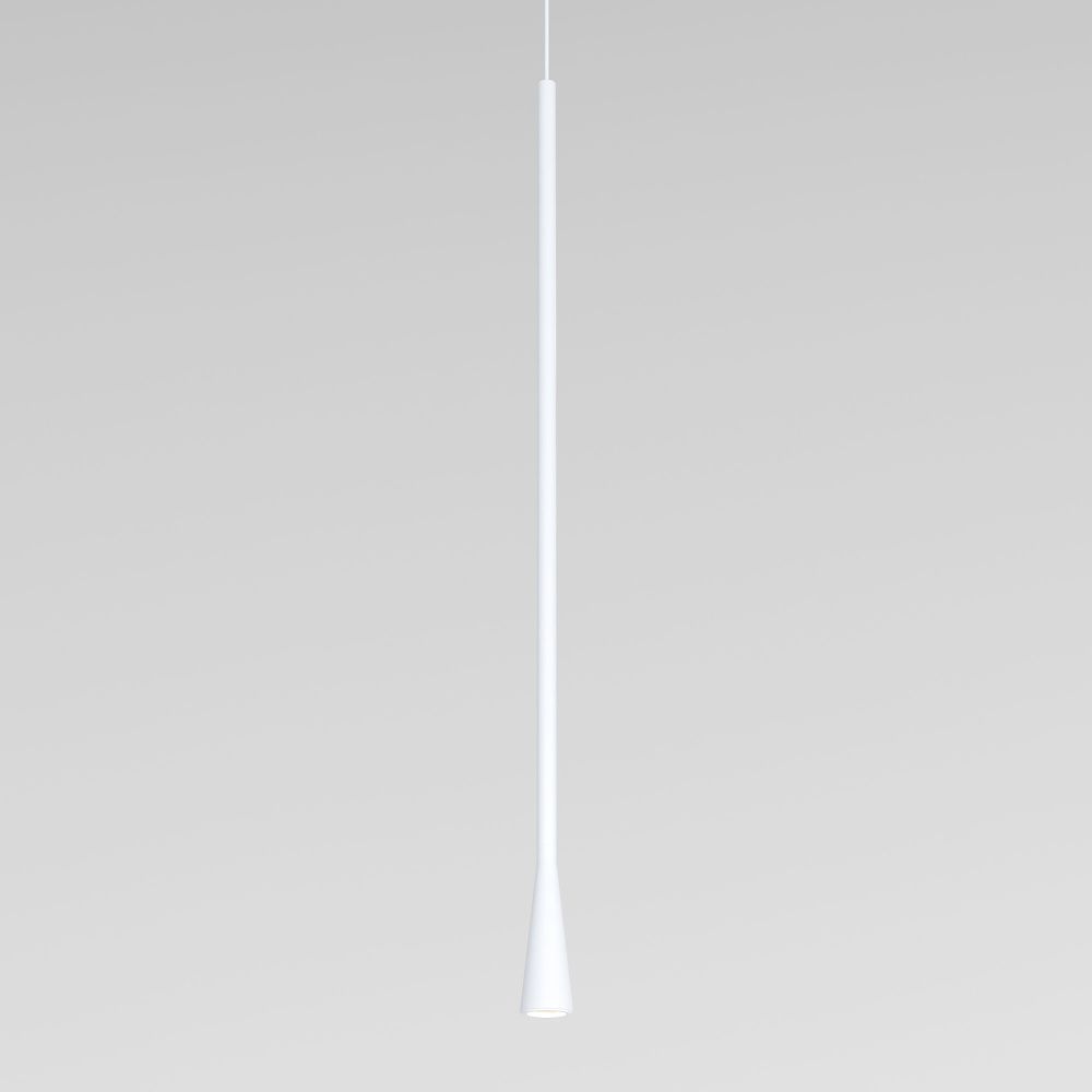Подвесной акцентный светильник 6*6*140 см, LED, 7W, 3000K, Elektrostandard Vist 50312 LED, белый
