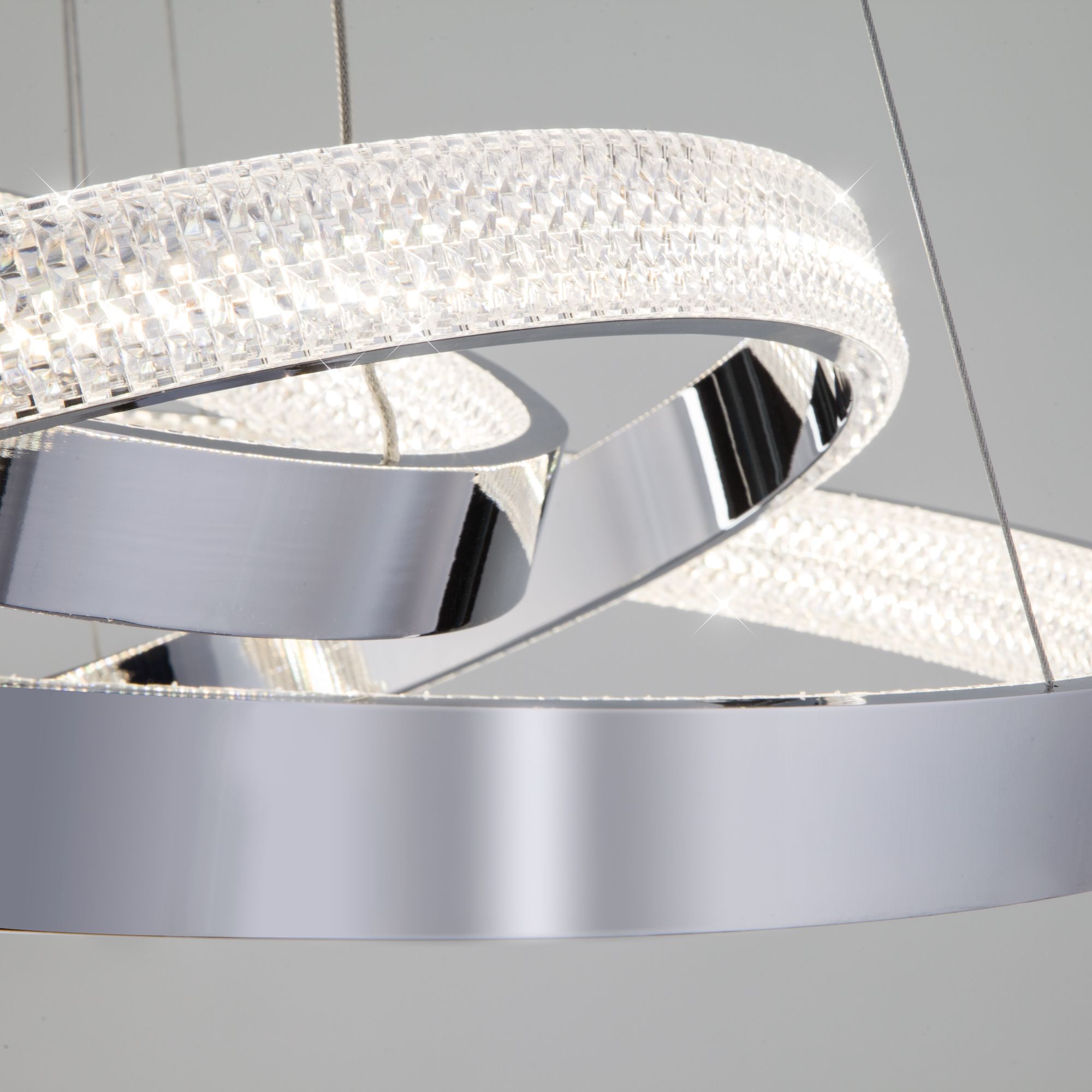Светильник 63*63*113 см, *LED, 80W, 3300;4200;6500 Eurosvet Posh 90176/3, хром