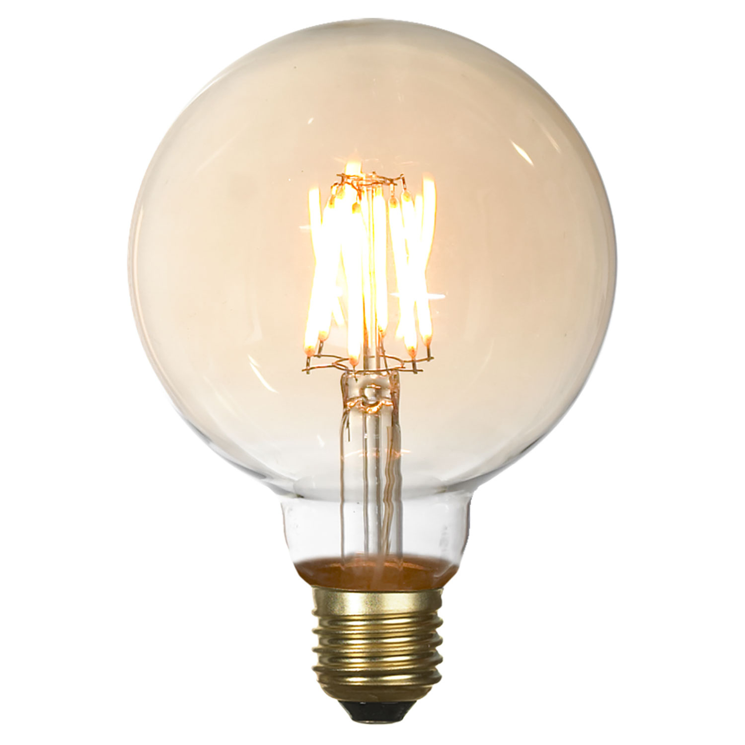 Лампа светодиодная 9,5*14 см, 1*E27*6W 2600K Lussole Edisson GF-L-2106 бронзовый