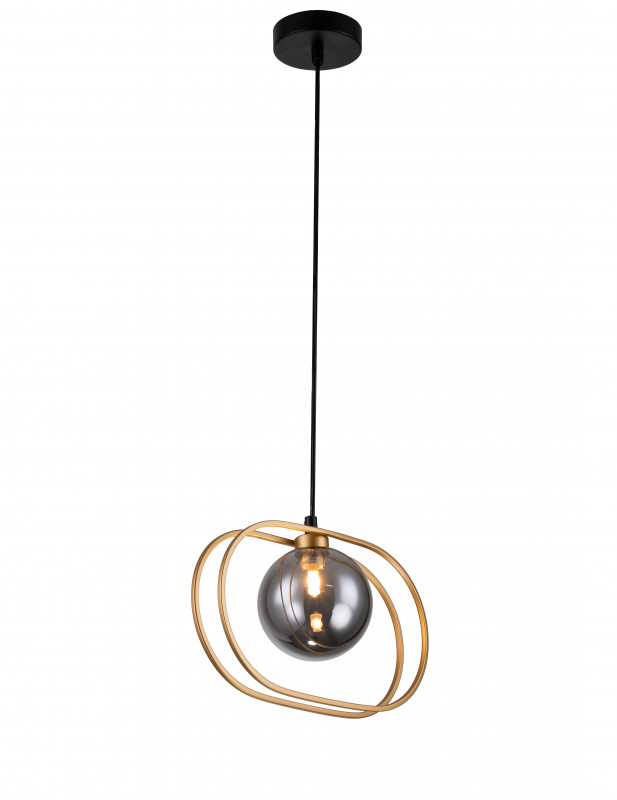 Подвесной светильник 300*120*205/1740 мм, 1*G9 золото Indigo Spazio V000160, 11017/1P Gold