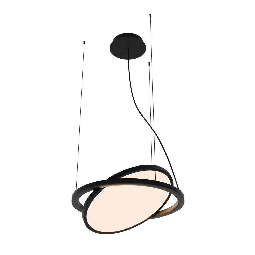 Подвес *50-150 см, 1*LED, 30W, 4000K, Favourite Pany 4636-1P, черный матовый