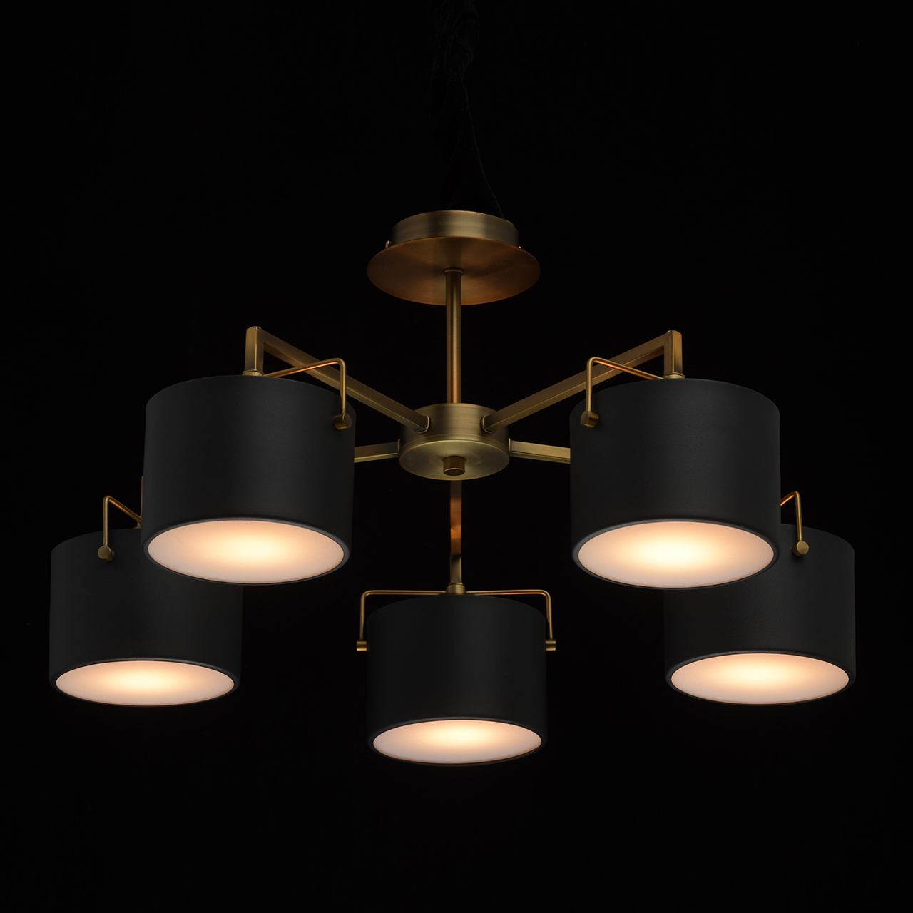 Люстра 62*32 см, 5*E14 античная бронза MW-Light Сайрус 721010205