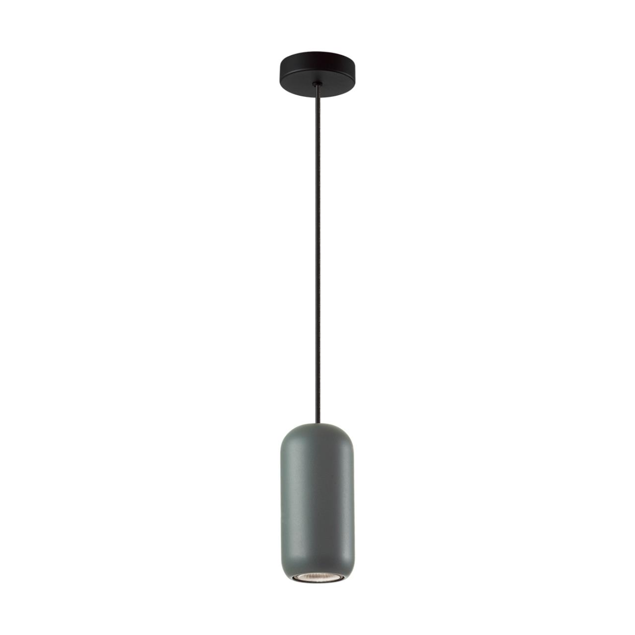 Подвес 7,6*7,6*120 см, 1 GU10*4W, Odeon Light Cocoon, черный 5060/1E