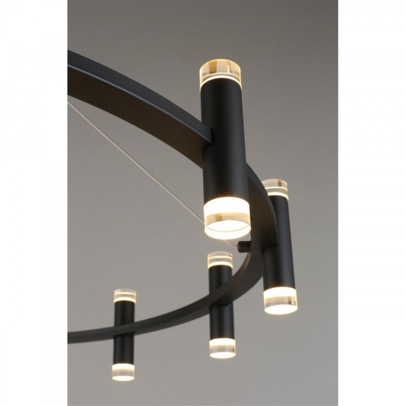 Подвесная люстра 83*50-100 см 120W, 3000K, Aployt Klarcia APL.037.03.120, черный