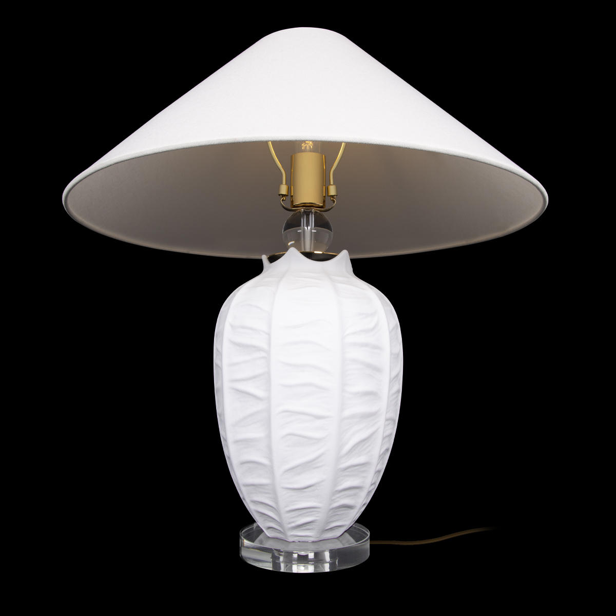 Настольная лампа *55*66 см, 1*E27*40W, Loft It Blanca 10265T/L, Белый