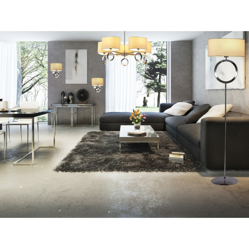 Бра Divinare 4069/02 AP-1 Contralto, хром/белый