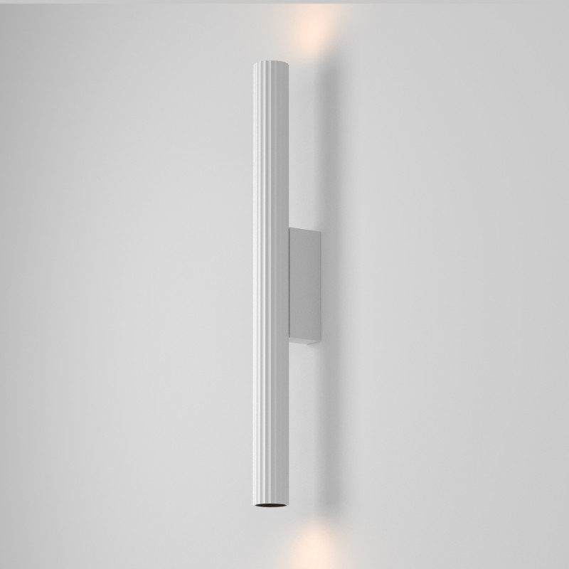 Бра 3,2*3,2*40 см,  LED, 12W, 3000К, Maytoni Technical calipso C082WL-12W2.7K-W белый