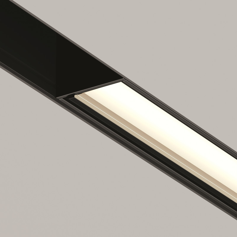 Светильник 32,6*2,2*4,6 см, LED, 18W, Maytoni Technical Parete TR106-4-18W-DS-B черный, 3000-6000K, 120°, Dim Exility