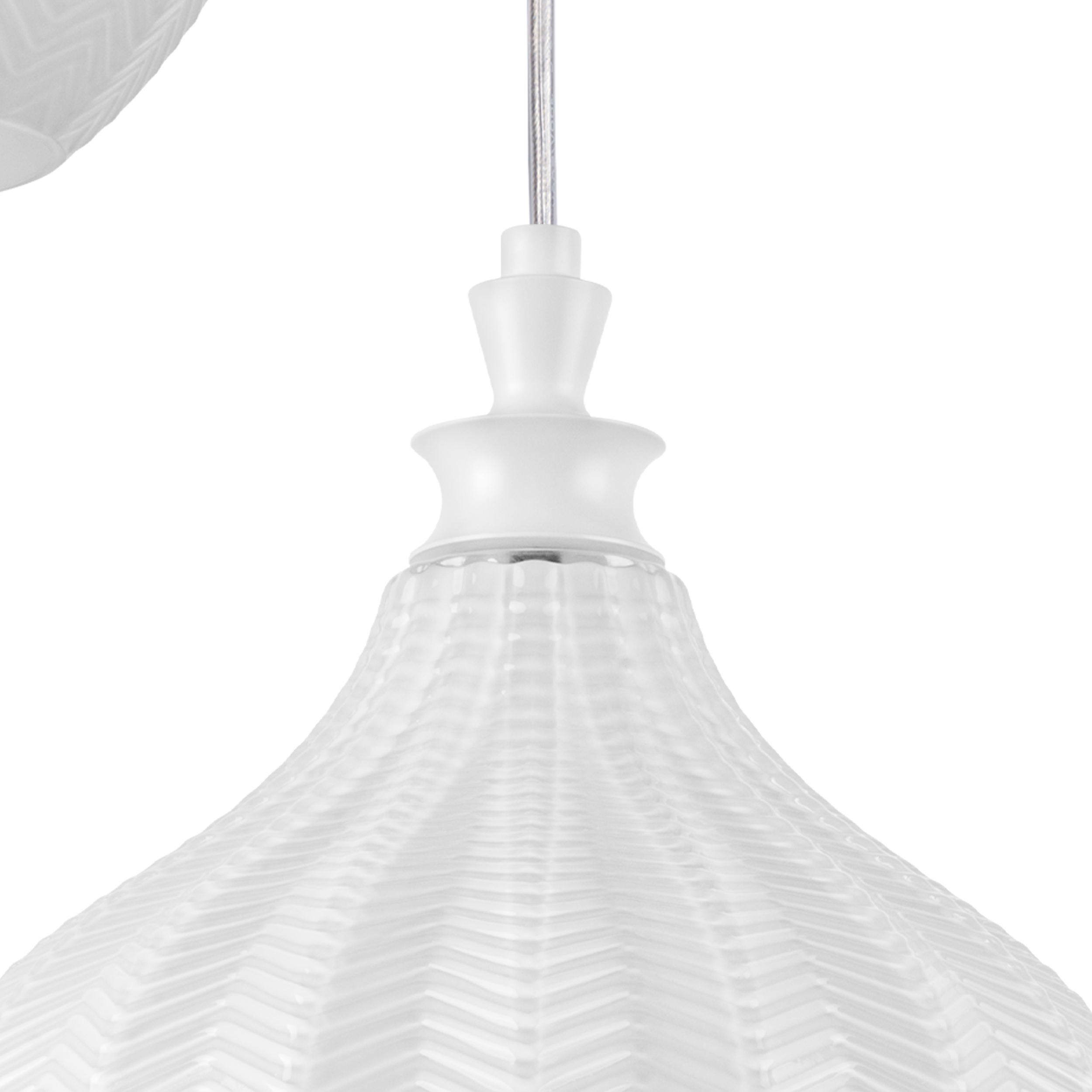 Люстра 40*37-150 см, 3*E27, 18W, Lightstar Rocco 793236, Белый