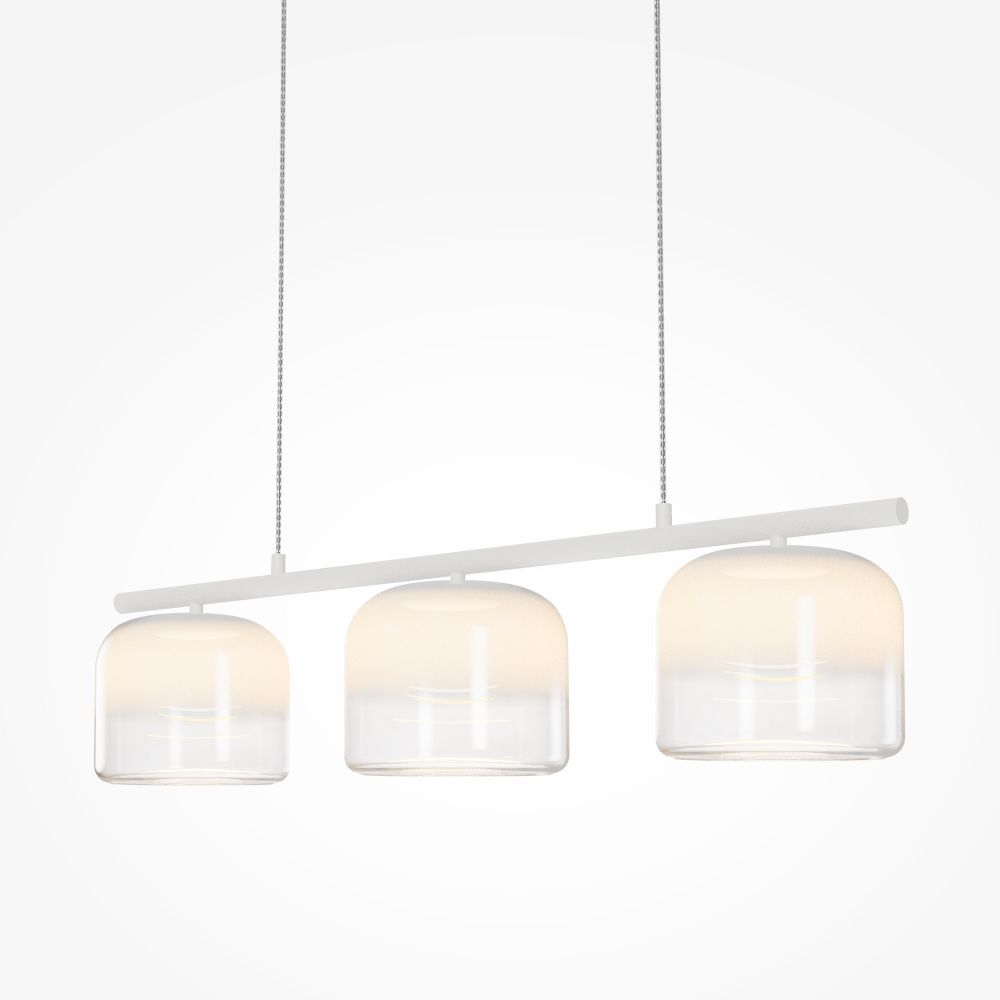 Подвесной светильник Maytoni MOD286PL-L12W3K 80*18*60-220 см, *LED*14W, 3000K, Maytoni Spirito MOD286PL-L12W3K, Белый