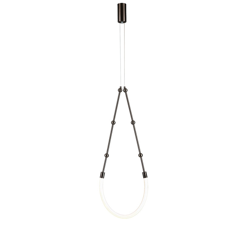 Подвесной светильник 398*60 мм, 1*LED 13W 3000-6500K хром Indigo Corda V000059L, 14010/1P Chrome