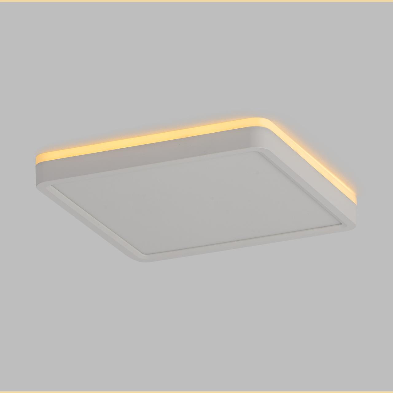 Светильник с подсветкой 20 см, 23W, 3000-5500K, Citilux NORMA CL748K200 LED, белый