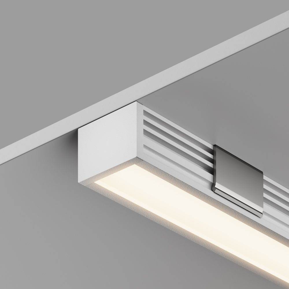 Алюминиевый профиль накладной 16x12 (Черный, 2 м), ALM-005-B-2M 631005, 200*2*1 см, Maytoni  631005, Черный