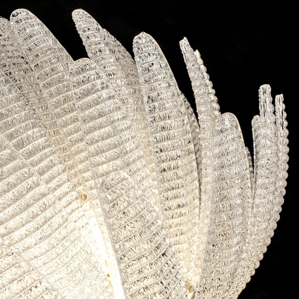 Подвесная люстра 60 см, 70W, 4000K, Modelux ML.9555.600 CP, шампань