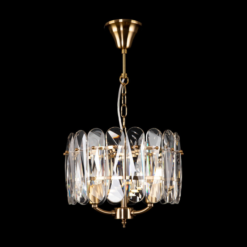 Люстра подвесная Maytoni Suite MOD122PL-03BS, диаметр 33 см, латунь