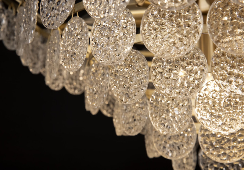 Люстра потолочная Maytoni Mazzo MOD130CL-11G, диаметр 52 см, золото