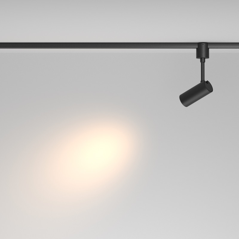 Трековый магнитный светильник 3 см, 5W, 3000K, Maytoni Focus Led TR163-1-5W3K-M-B, черный