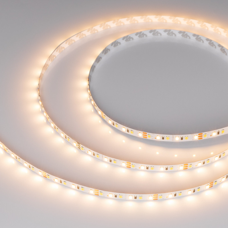 Лента RT-A120-8mm 12V White-MIX (9.6 W/m, IP20, 2835, 5m) (Arlight, Изменяемая ЦТ) 013126(2). Цена указана за 5 метров. Продается кратно 5 метрам.