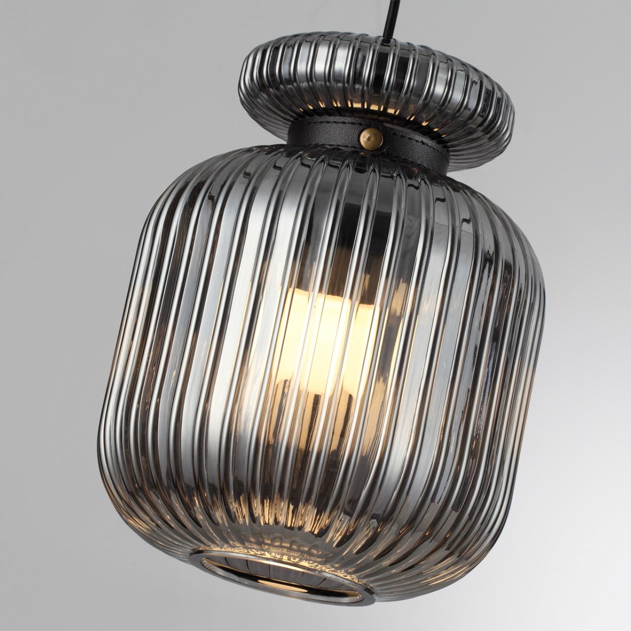 Подвес 22*22*148,5 см, 1 E27*60W, Odeon Light Jugi, черный 5042/1B