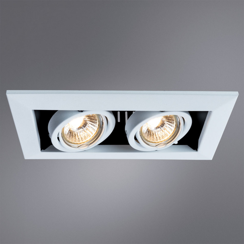 Светильник встраиваемый Arte Lamp A5941PL-2WH Белый