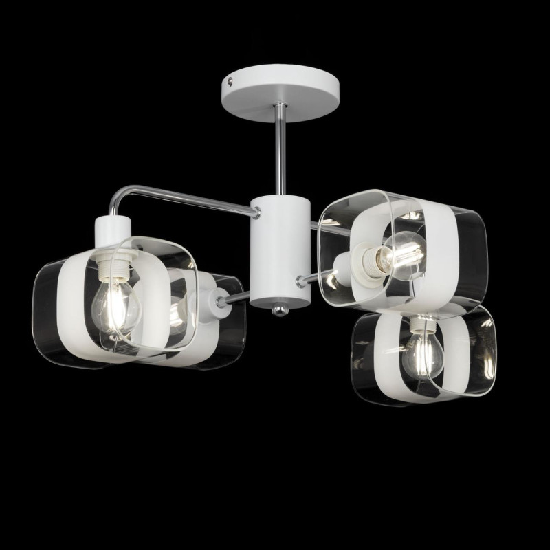 Люстра Citilux Бертон CL140140 белый