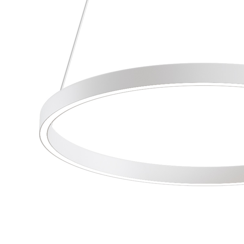 Подвесной светильник 60*127,5 см, LED, 36W, 3000-4000К, Maytoni Rim MOD058PL-L32WK белый