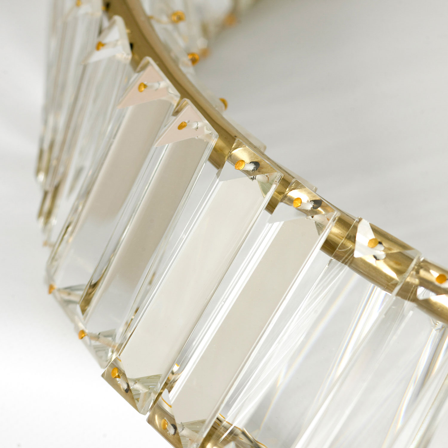 Люстра подвесная 100*40 см, 1*led*52W 3000K Lussole Kent LSP-7120 бронзовый