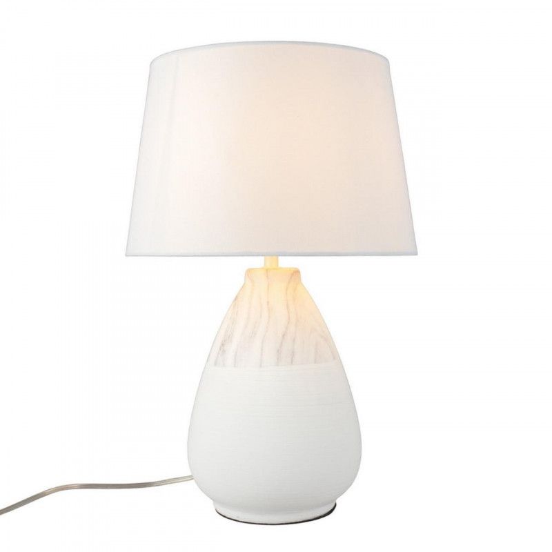 Настольная лампа 28*43 см, 1*E27, 60W, Omnilux Omnilux 821 OML-82114-01, белый