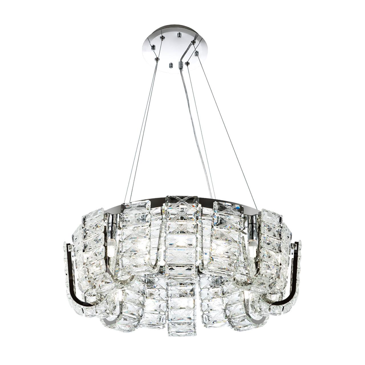 Подвесная люстра 60*50/135 см, 16xG9 MODELUX ML.755.16 CR хром