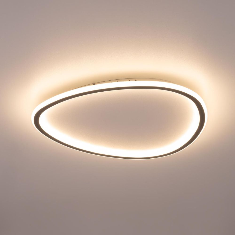 Светильник 52 см, 72W, 3000-5500K, Citilux ТRIO CL215B251E LED RGB, черный