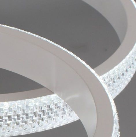 Светильник SAPFIR (2202-500-3WH) SPF-9407 БЕЛЫЙ  D750*720/H110/3/LED/2*90W без ПДУ TERRA 24-12