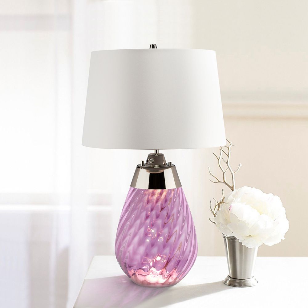 Настольная лампа Elstead Lighting, Арт. LENA-TL-S-PLUM-OWSS