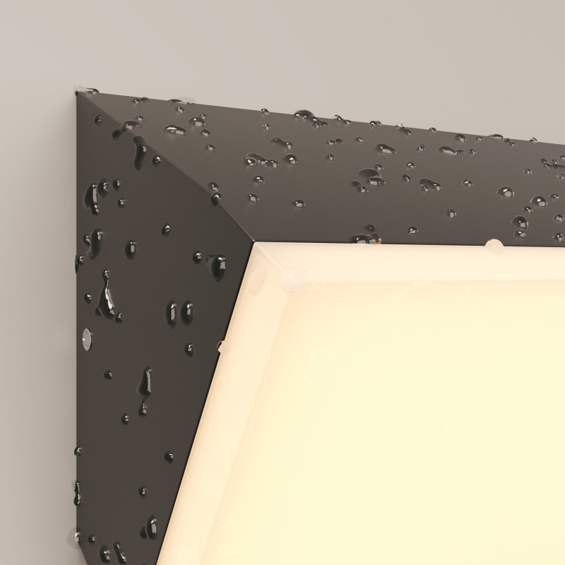 Светильник настенный 9*18*9 см, LED, 10W, 3000К, Maytoni Brick O436WL-L10GF3K серый