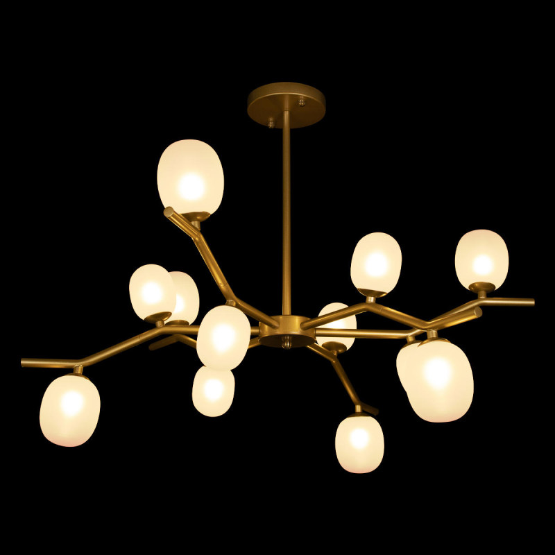 Подвесной светильник 90*30*47,5 см, 12*G9 Loft it Sakura 10212/12 Gold