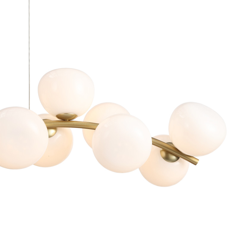 Светильник  подвесной SWEVEN 16*G9*5W 4000K ST LUCE SL1519.303.16 латунь