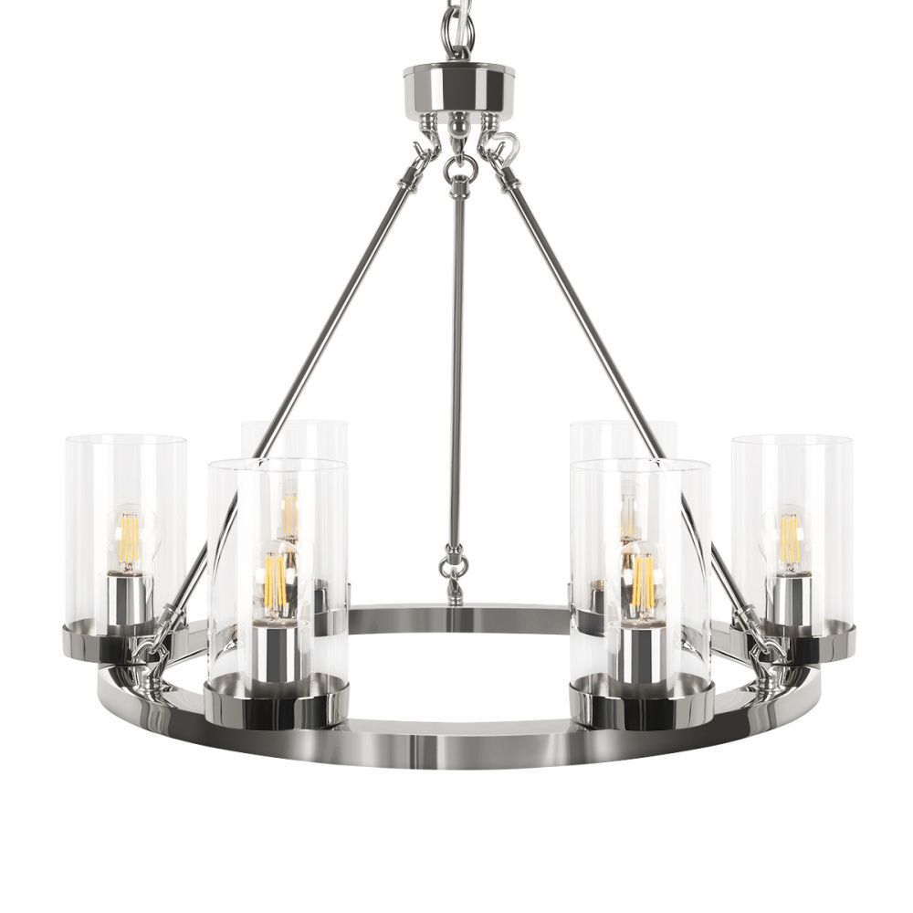 Подвесной светильник 57 см, Loft IT Candlelight 10437/570, никель