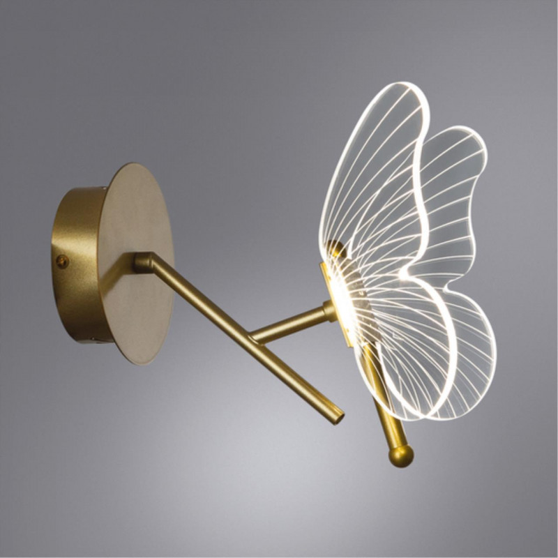 Бра 7W 4000K Arte Lamp DARCY  A2187AP-1GO золото