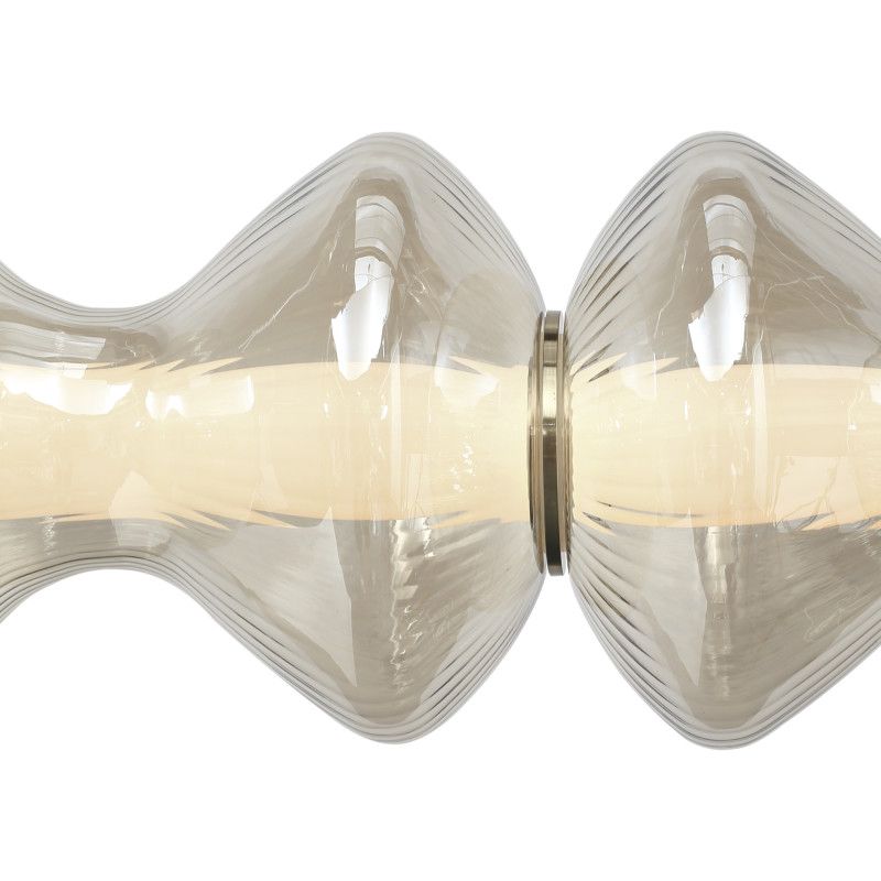 Подвесной светильник 90*14*-200 см, 1*LED, 22W, 3000K, ST-Luce Spine SL6136.223.01, золотой