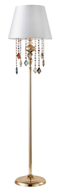 Торшер 38 см, Crystal Lux MERCEDES PT1 GOLD/COLOR Золото