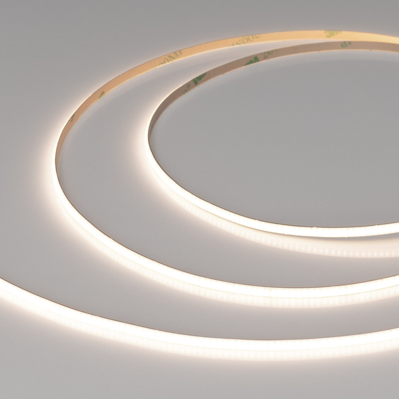 Лента COB-X480-4mm 24V Warm3500 (4 W/m, IP20, CSP, 5m), Arlight 044577. Цена указана за 5 метров. Продается кратно 5 метрам.