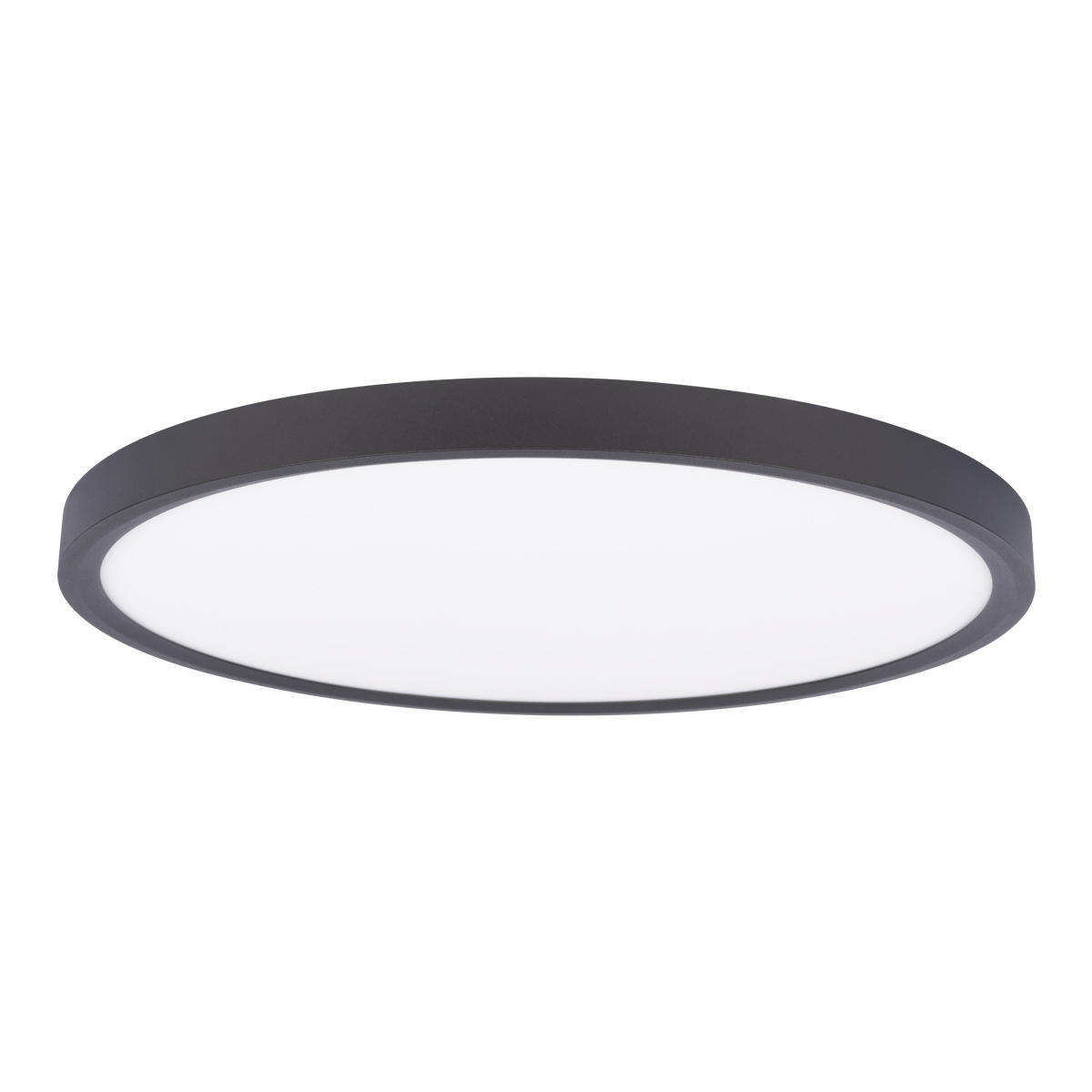Потолочный светильник 50*3 см, 1*LED*40W 4000K черный LOFT IT Extraslim 10227/40 Black
