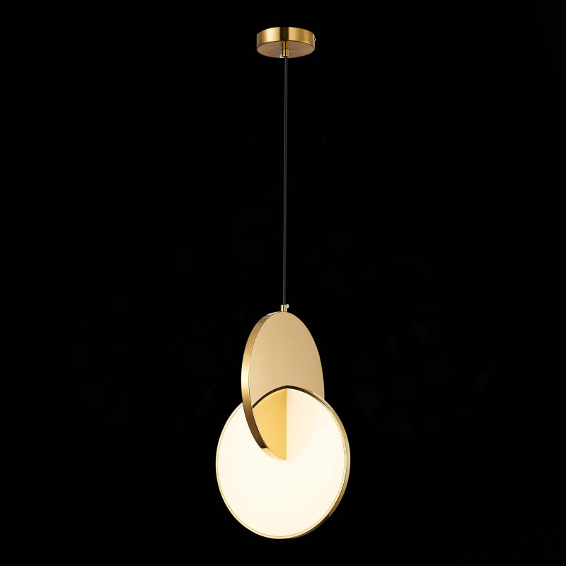 Светильник подвесной 25 см, 14W 3000K ST LUCE Eclisse SL6107.203.01 Золотистый