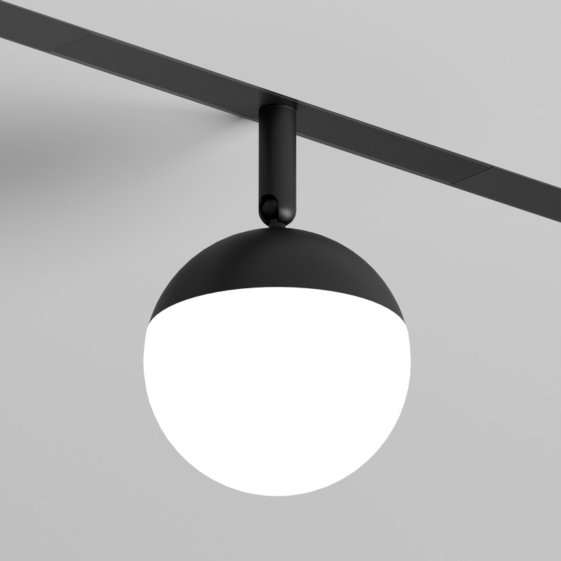 Светильник на шине 11*20,5 см, LED * 12W, 3000-6500К, Denkirs Smart Moon DK8055-BK, черный