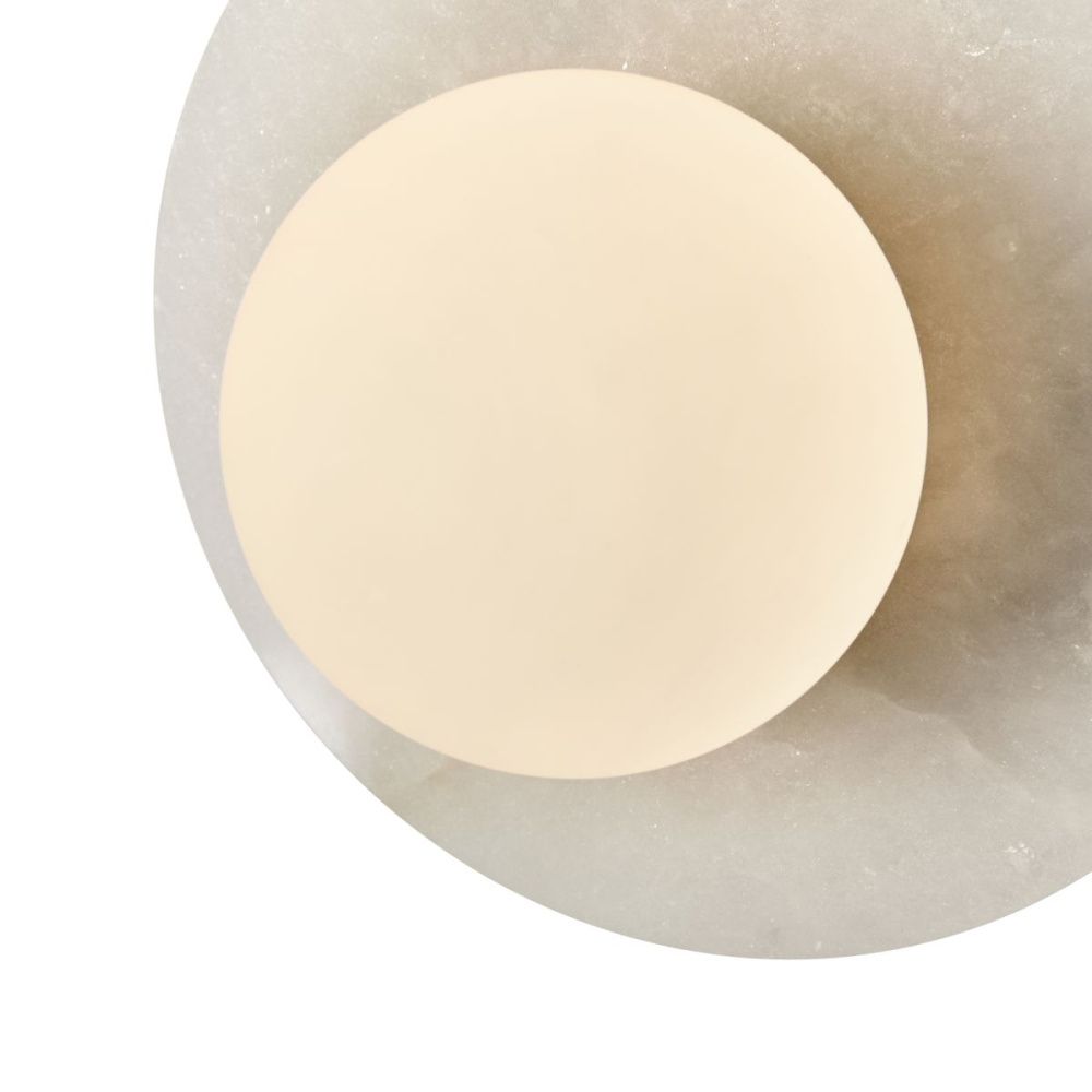 Настенный светильник 20 см, Freya Cave FR5631WL-L20BS, латунь