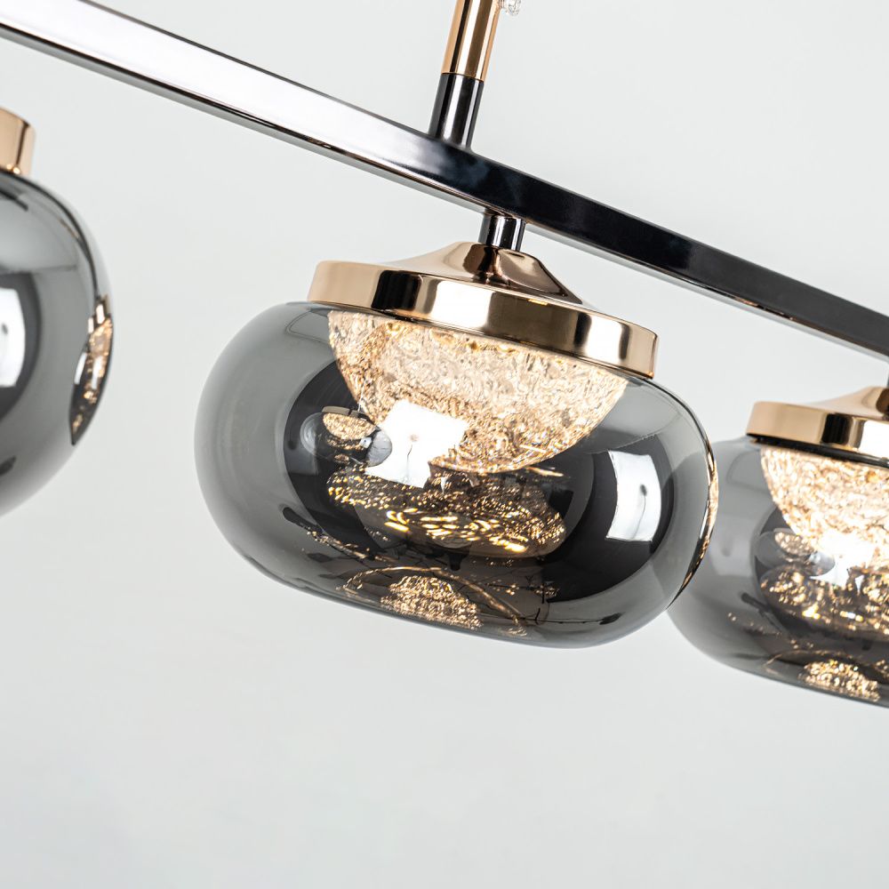 Светильник 105*15*-15 см, *LED*35W, 3000-6000K, Modestyle  MS.2525.1050, Чёрный, Золото