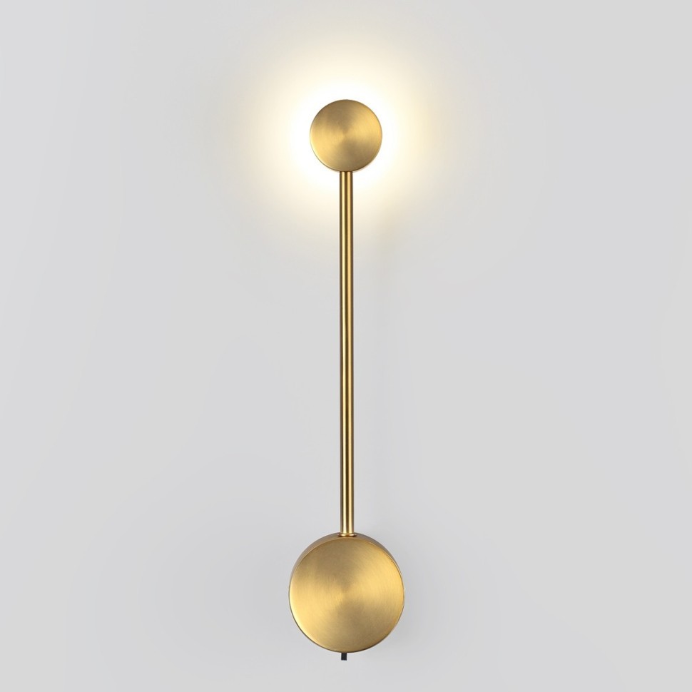 Светильник настенный 38 см, 6W, 3000/4000K, Odeon Light SATELLITE 7009/5WL, бронза
